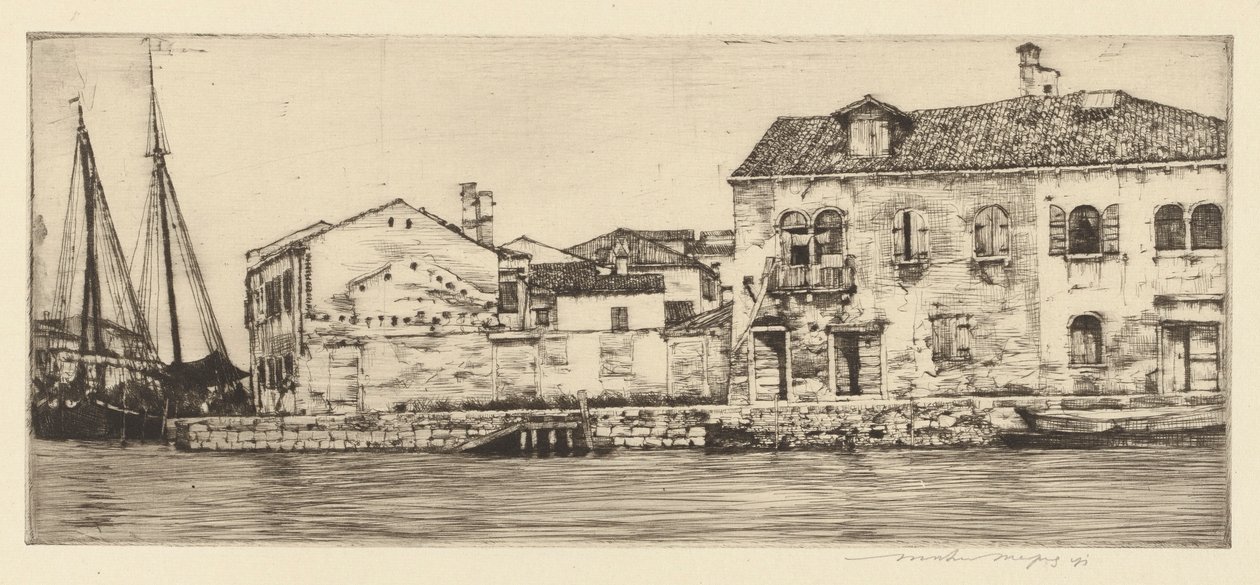 Giudecca, Venezia da Mortimer Menpes