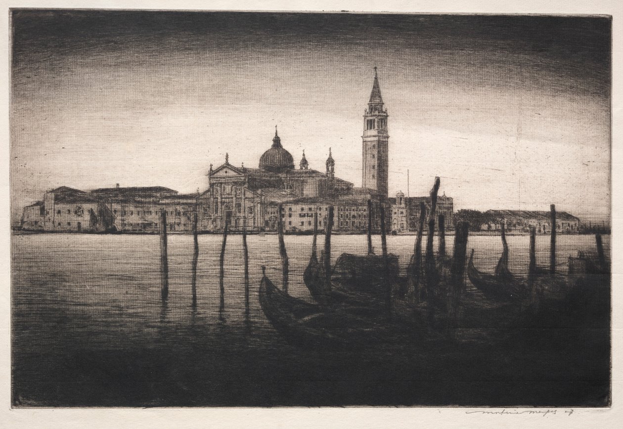 San Giorgio Maggiore da Mortimer Menpes