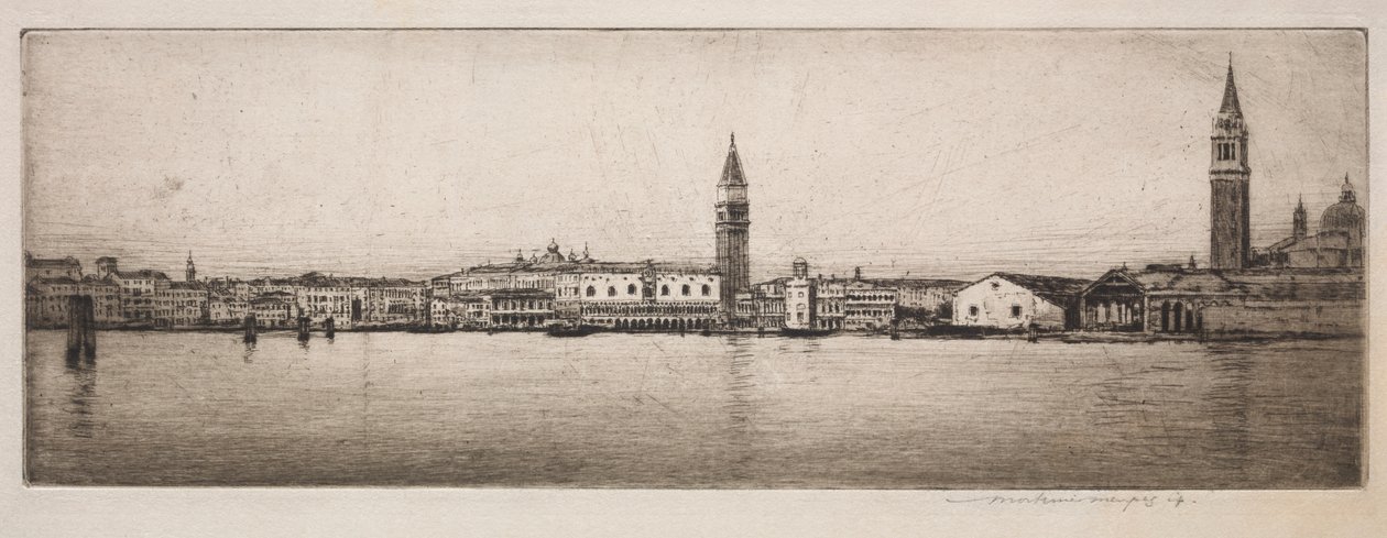 Bacino di San Marco, Venezia da Mortimer Menpes