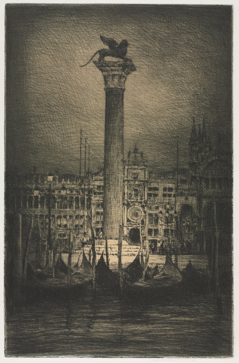 Piazza San Marco da Mortimer Menpes