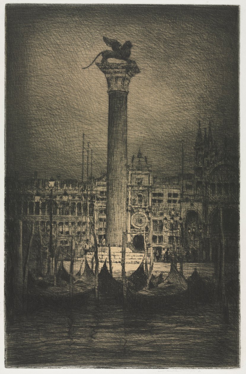 Piazza San Marco, 1910 da Mortimer Menpes