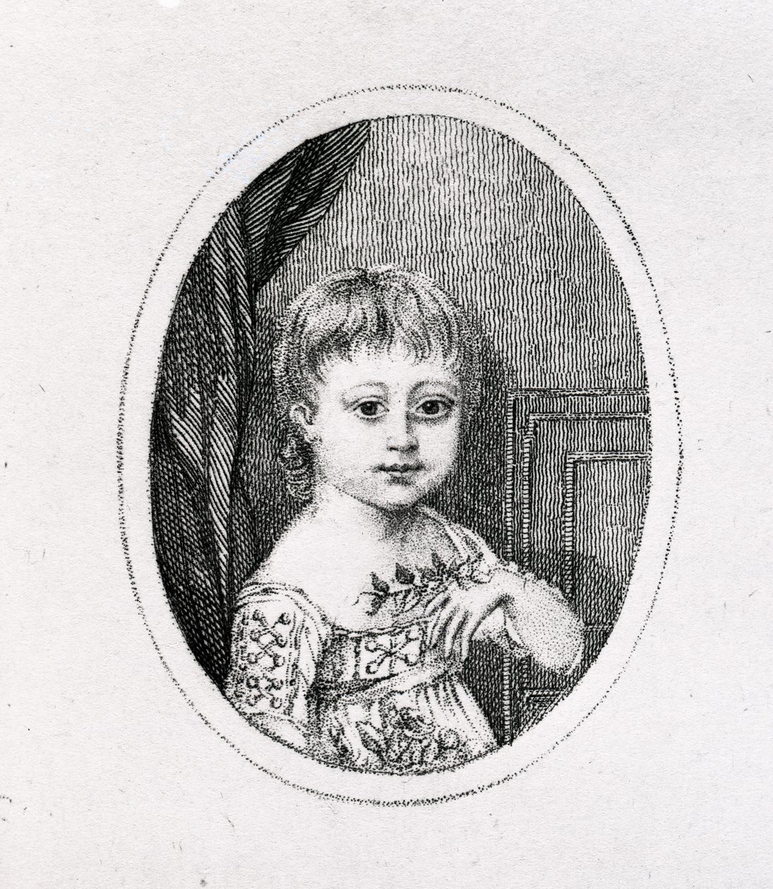 Miss Elizabeth Randles, c.1804 da Moses Griffith