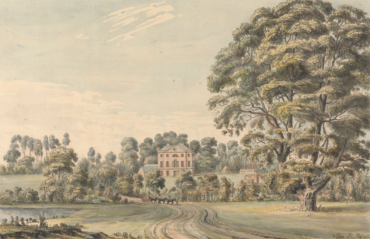 Casa Bevere vicino a North Claines, Worcestershire da Moses Griffith