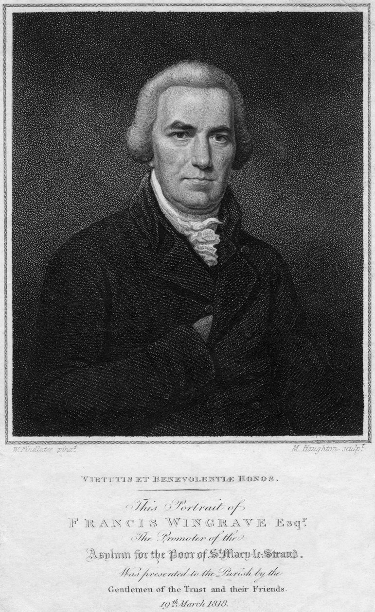 Francis Wingrave c1789-1823, 1818 da Moses Haughton