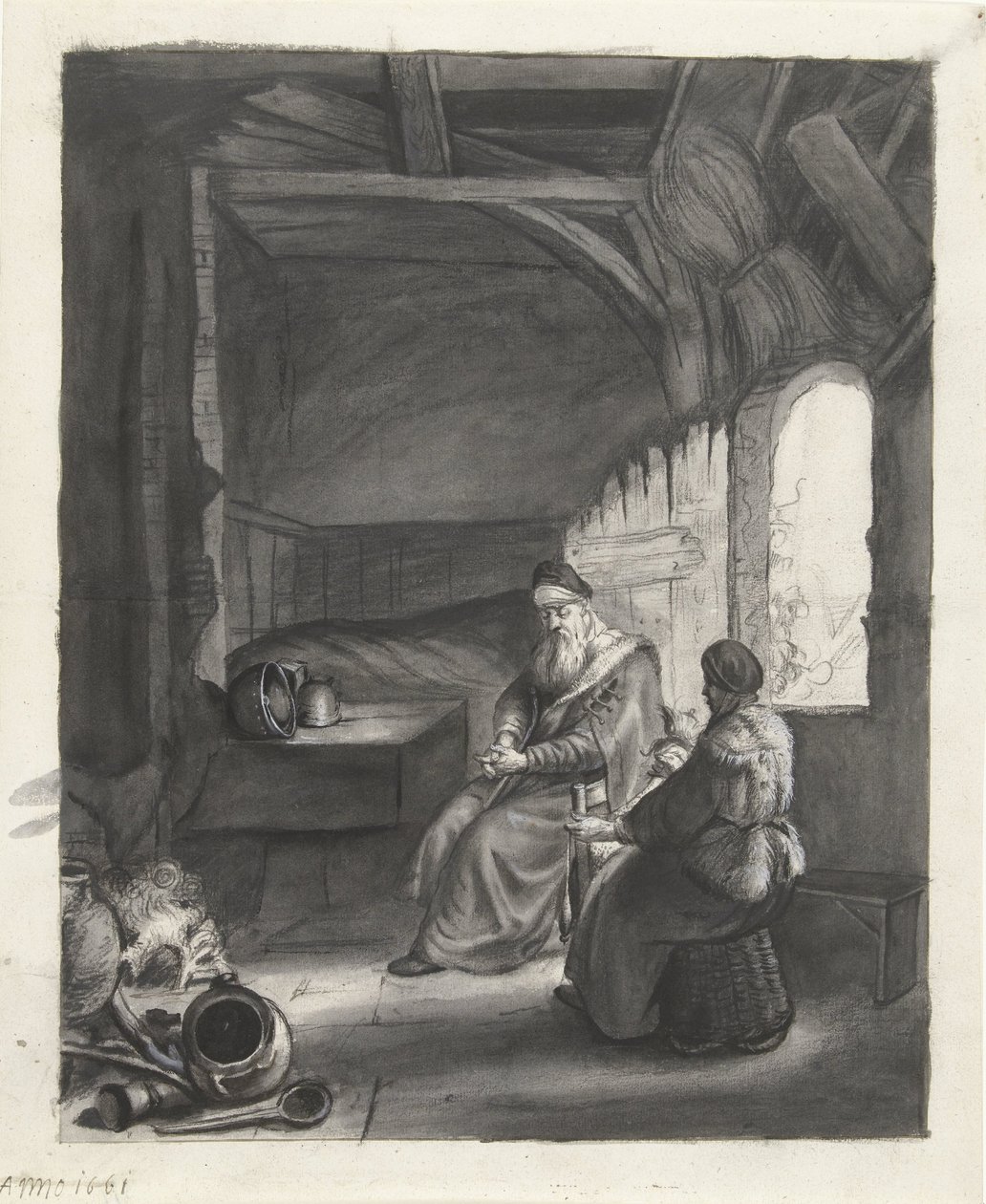 Tobia e Anna da Moses Ter Borch