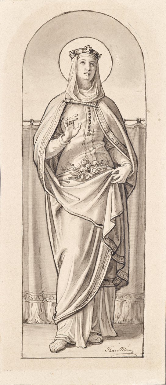 Santa Elisabetta di Turingia da Mór Than