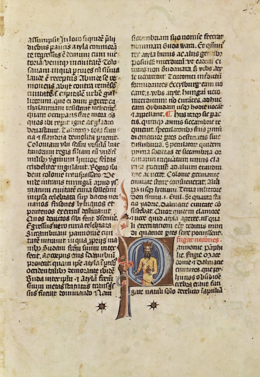 Cronaca Illustrata; Chronicon Pictum; Képes Krónika 13 da Márk Kálti