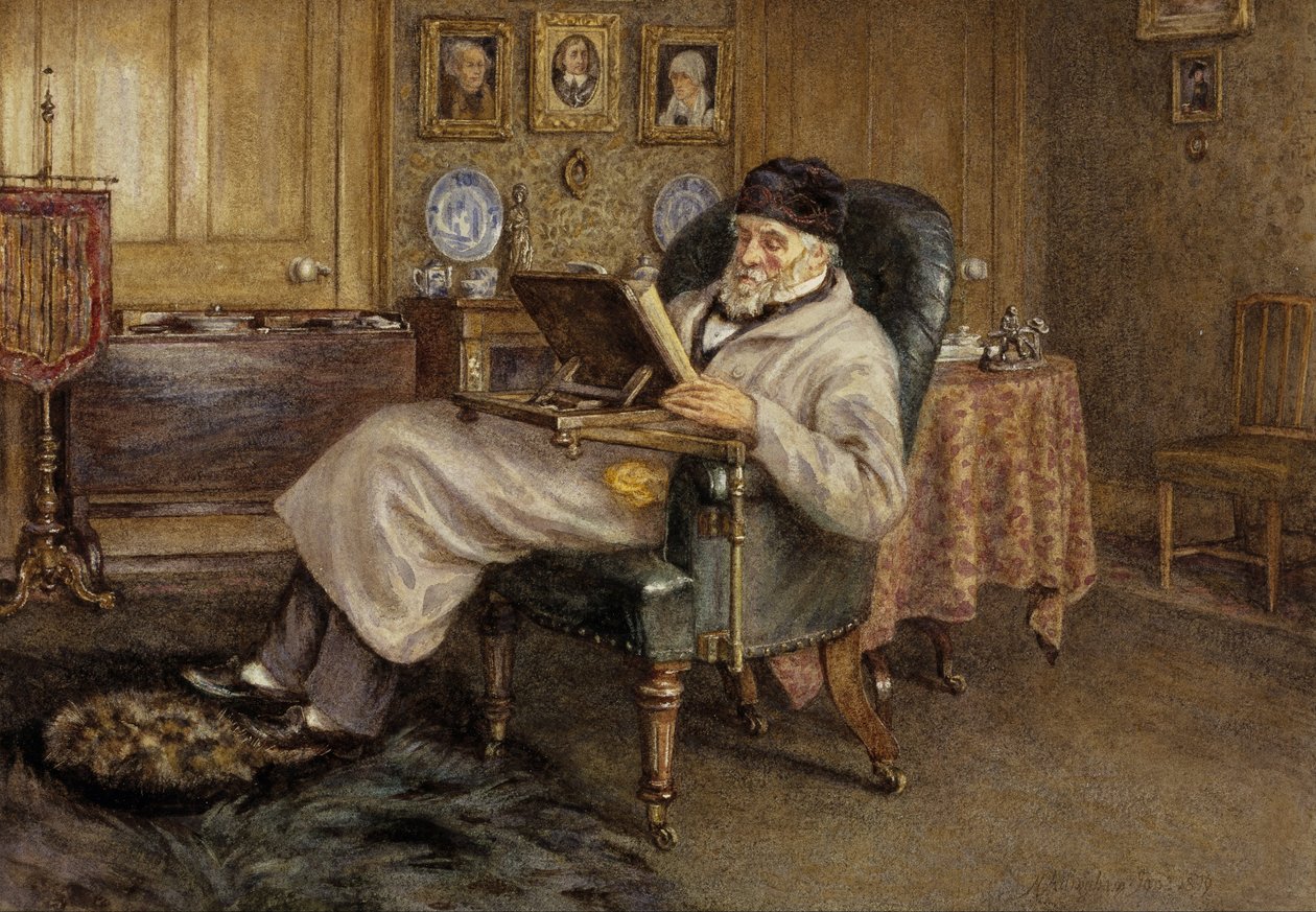 Thomas Carlyle, 1795 - 1881. Storico e saggista da Helen Allingham
