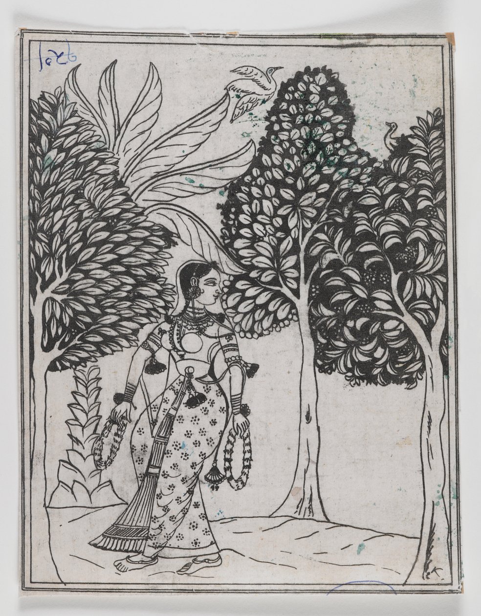 Kamod Ragini, 1605-1610 da Mughal School