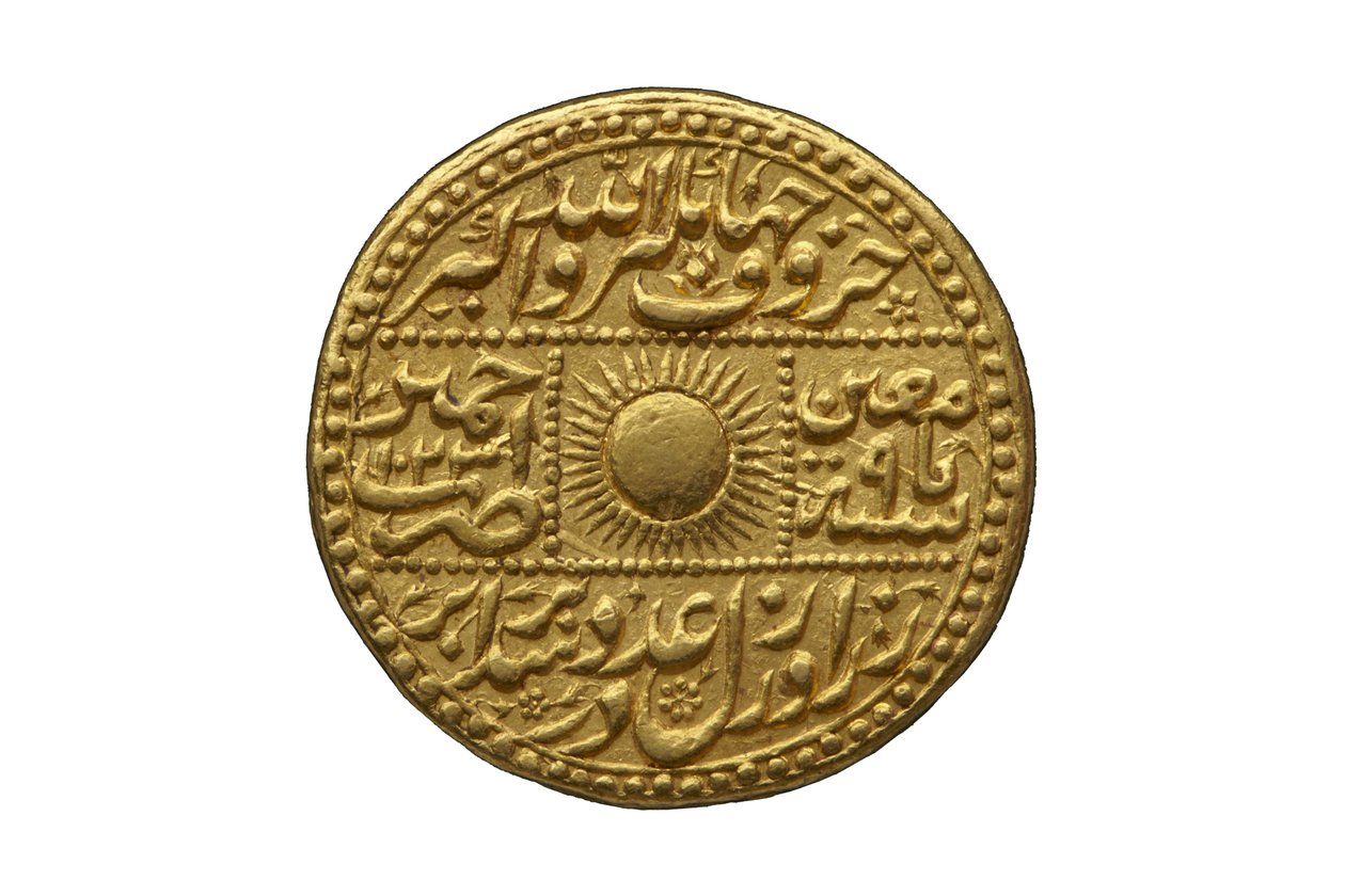 Moneta Mughal (oro) da Mughal School
