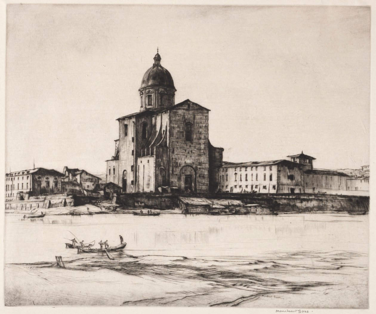 San Frediano in Cestello, Florence da Muirhead Bone