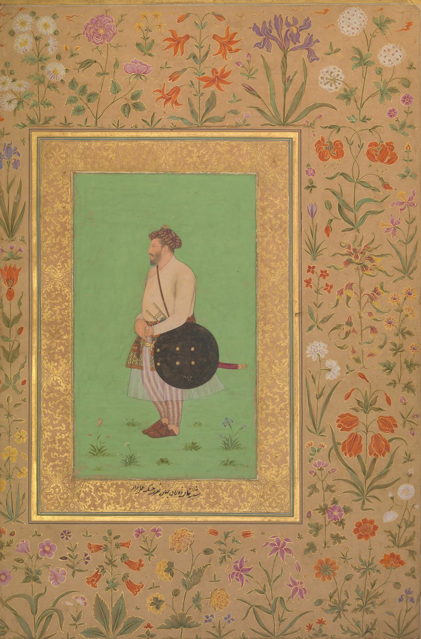 Ritratto di Khan Dauran Bahadur Nusrat Jang, Folio dall