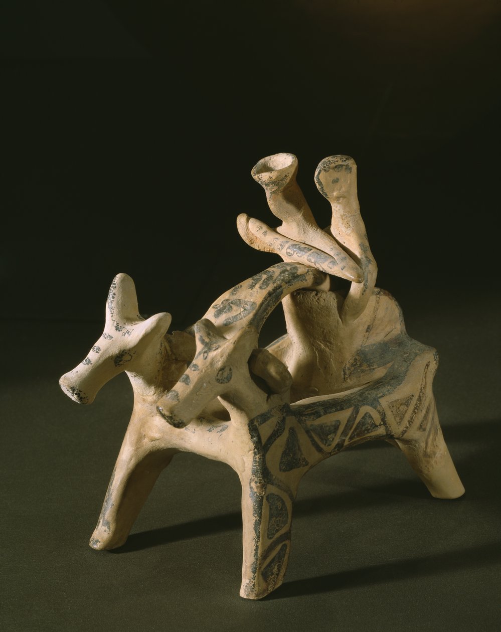 Carro, dalla tomba di Marcopoulo, Attica, Tardo Periodo Eraldico IIIA-IIIB, 1400-1200 a.C. da Mycenaean
