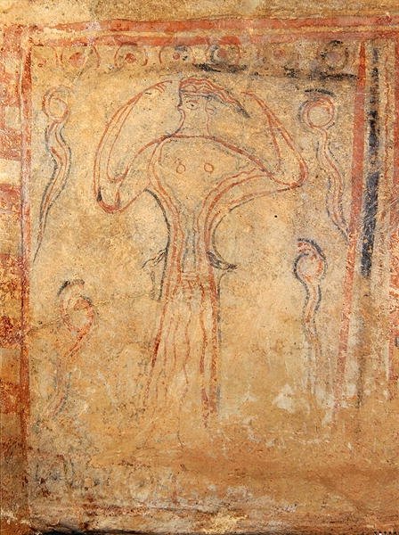 Larnax (ceramica) da Mycenaean