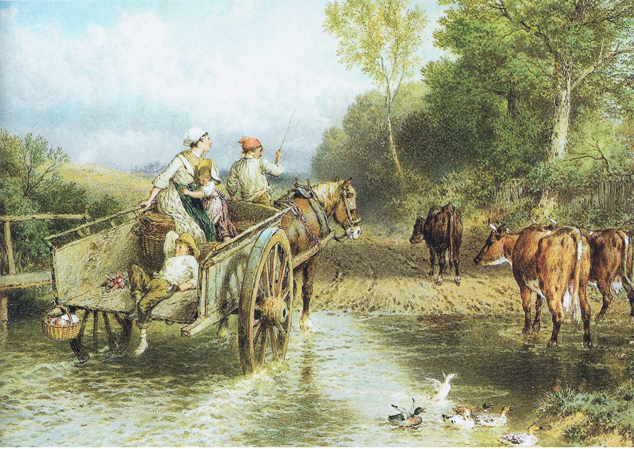 Ritorno dal mercato da Myles Birket Foster