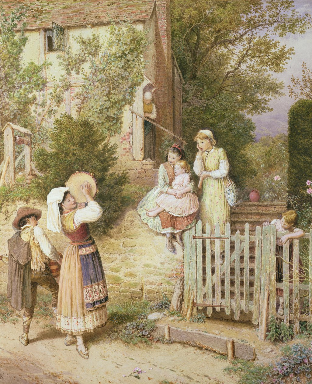 Menestrelli erranti da Myles Birket Foster
