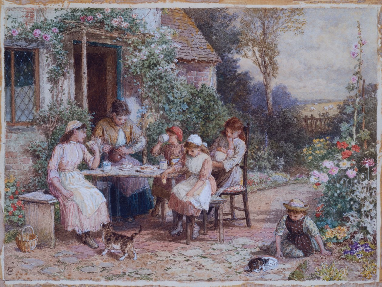 Ora del tè da Myles Birket Foster