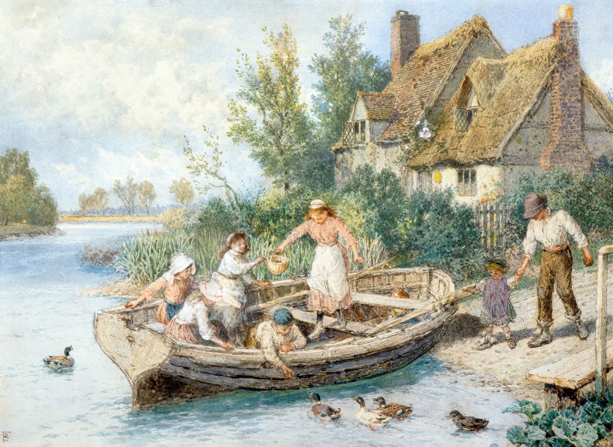 Il Traghetto da Myles Birket Foster