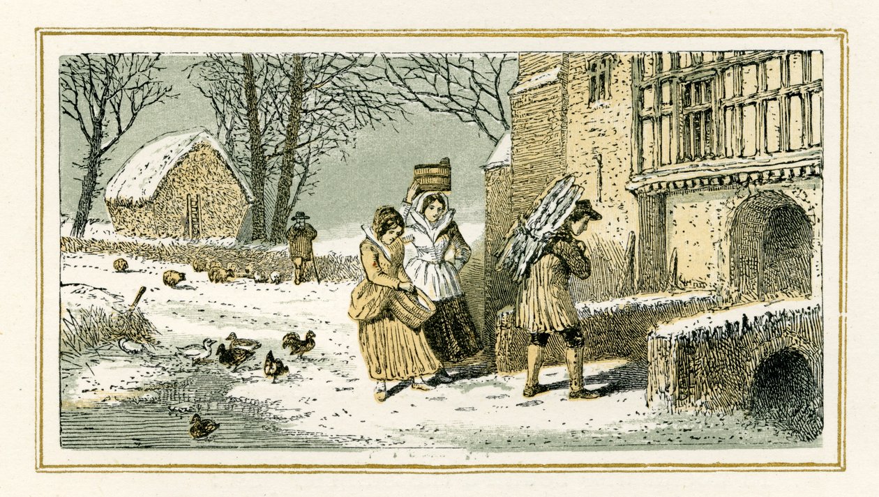 Inverno di William Shakespeare da Myles Birket Foster