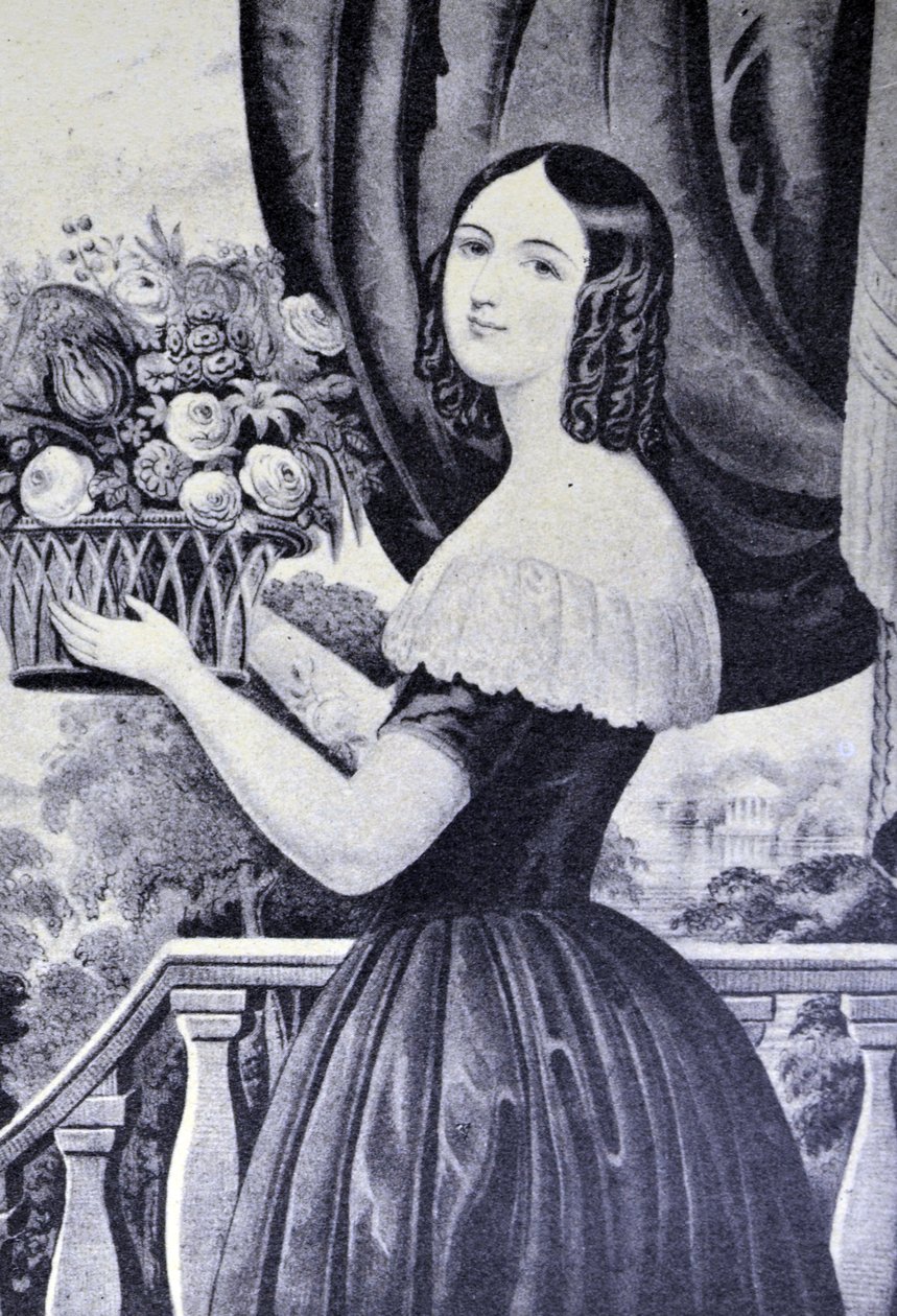 La fioraia da N. and Ives, J.M. Currier