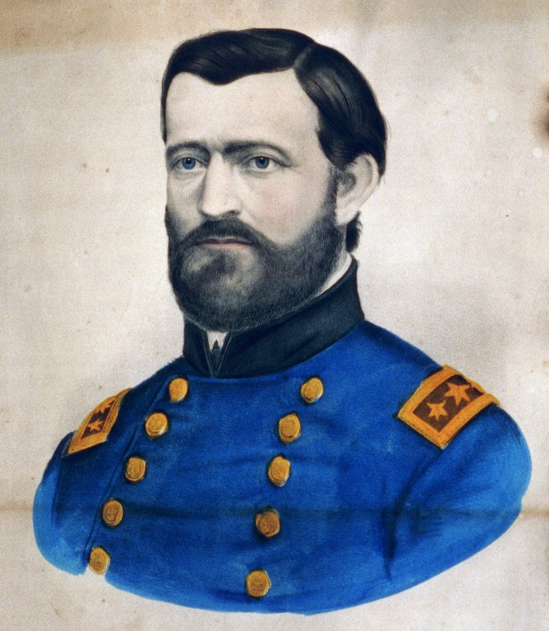 Tenente Gen. Ulysses S. Grant, 1880 da N. and Ives, J.M. Currier