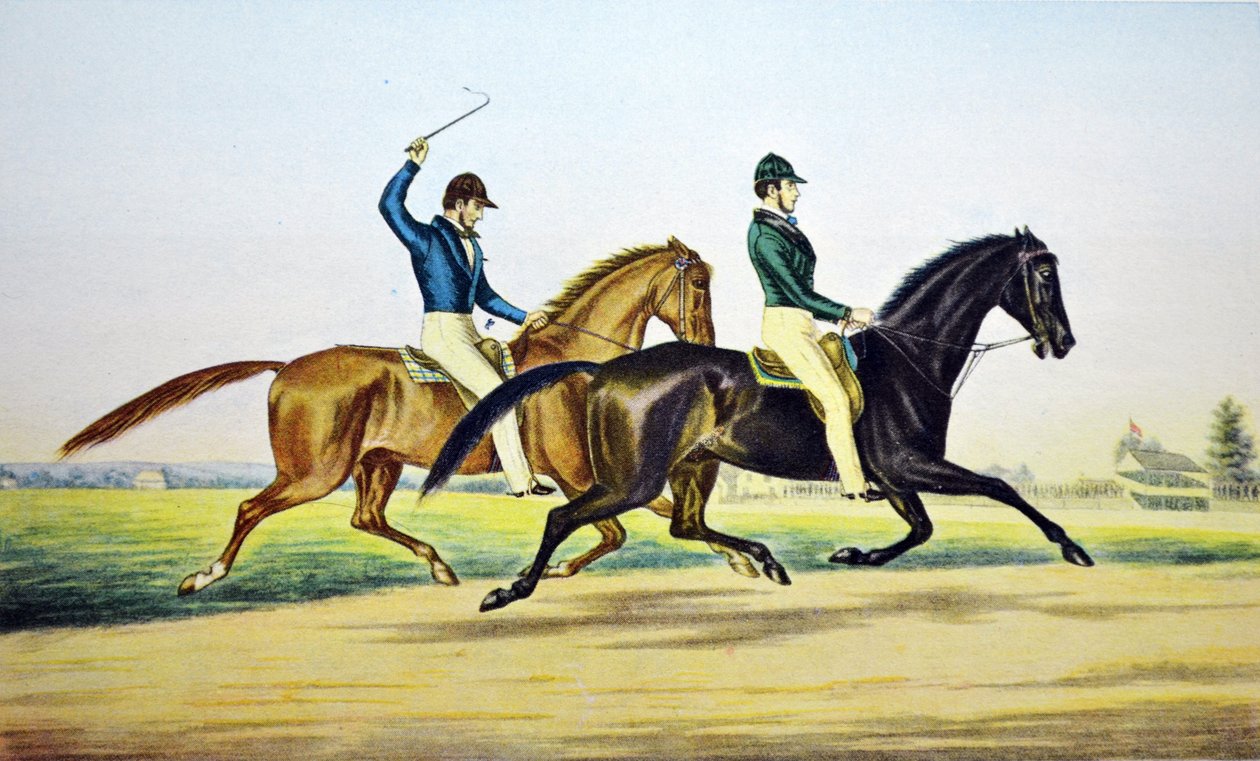 Mac e Zachary Taylor da N. and Ives, J.M. Currier