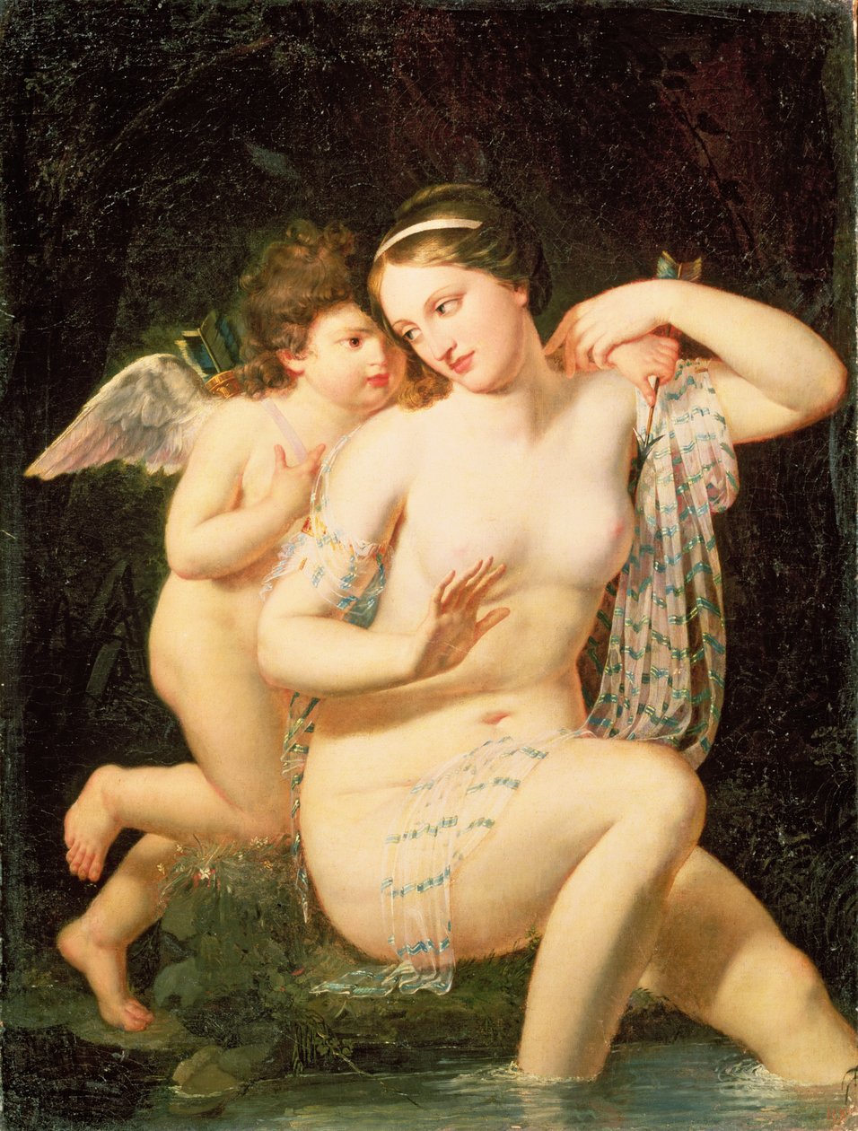 Venere e Cupido da N. de Courtaille