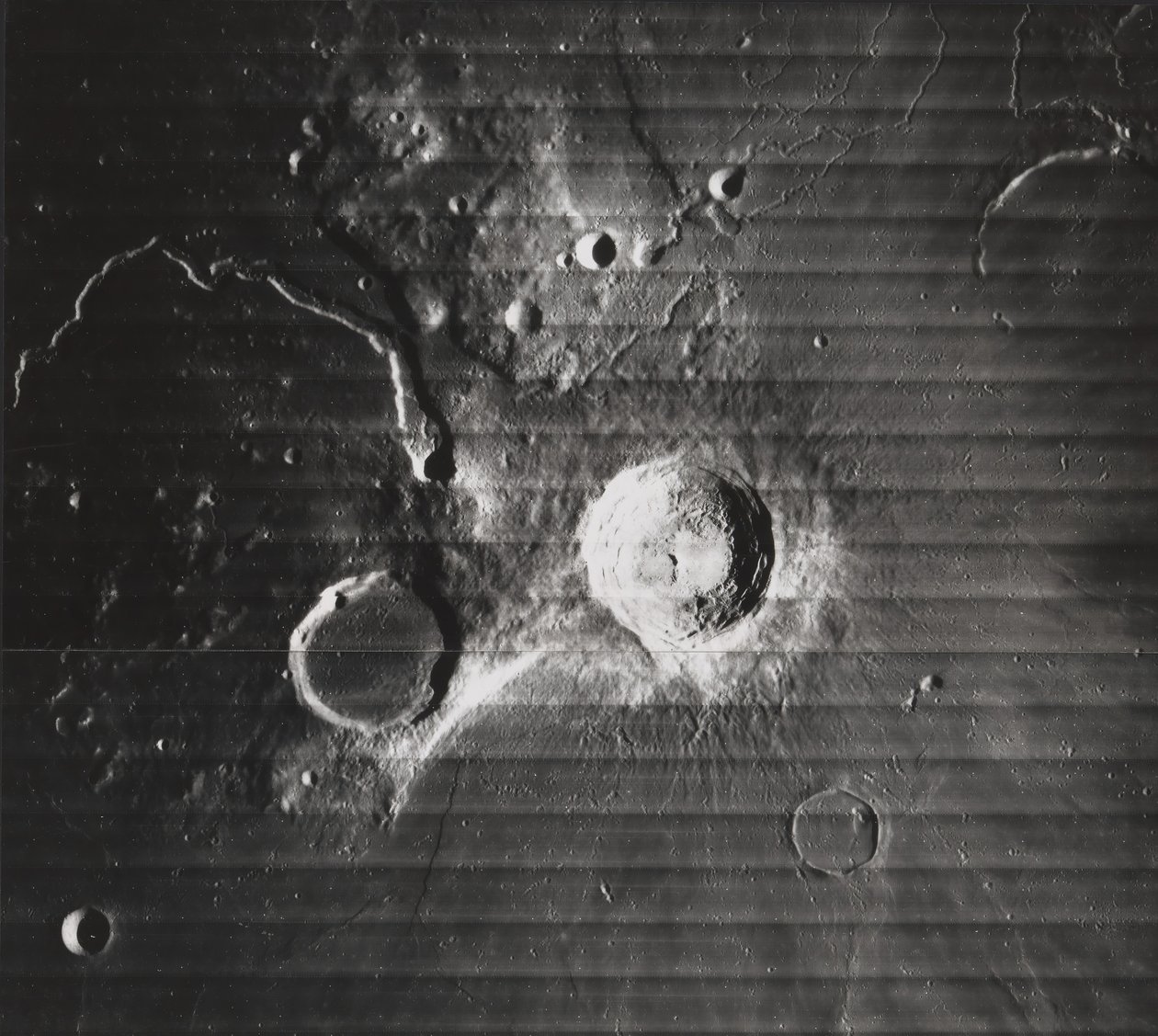 Cratere Aristarchus, Valle di Schröter e dintorni, 1967 da NASA Images
