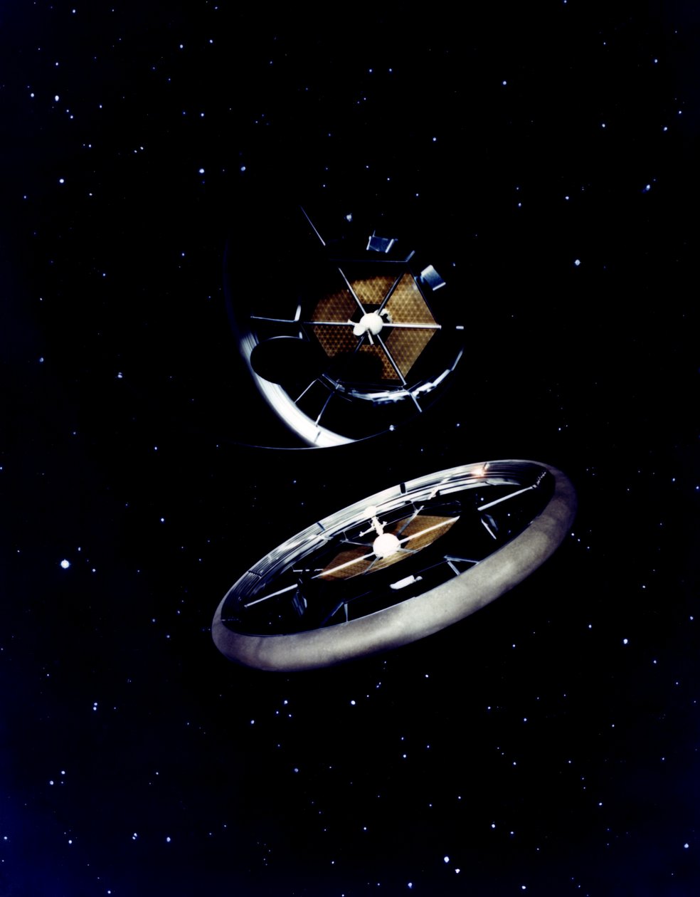 Modello della colonia torus da NASA Images