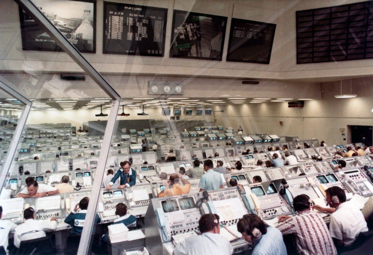 Il lancio di Skylab 2, Kennedy Space Center, Florida, USA, 1973 da NASA Images