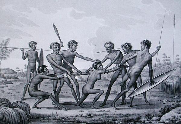 Cerimonia prematrimoniale aborigena, da 