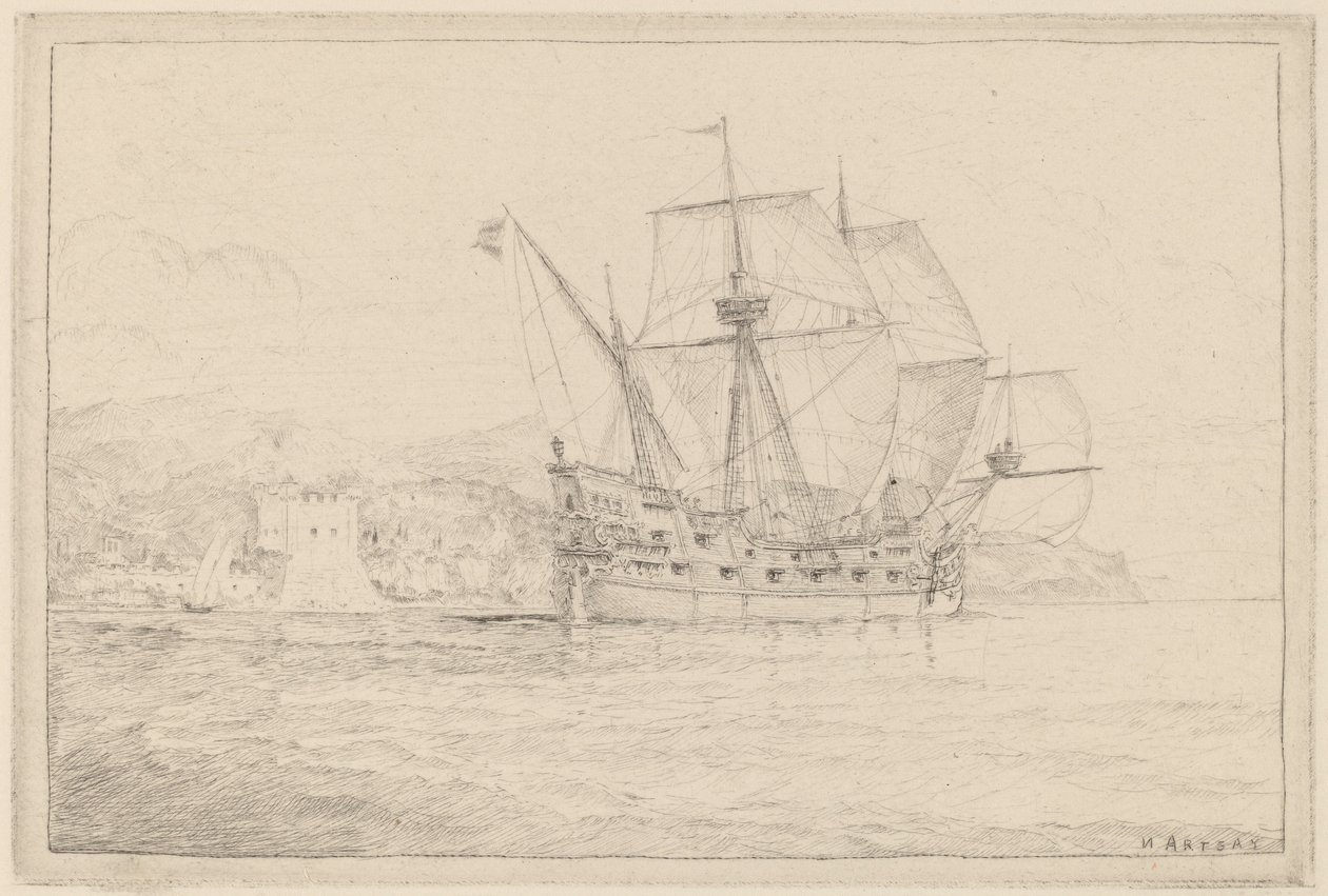 Nave a Vela da N. Artsay