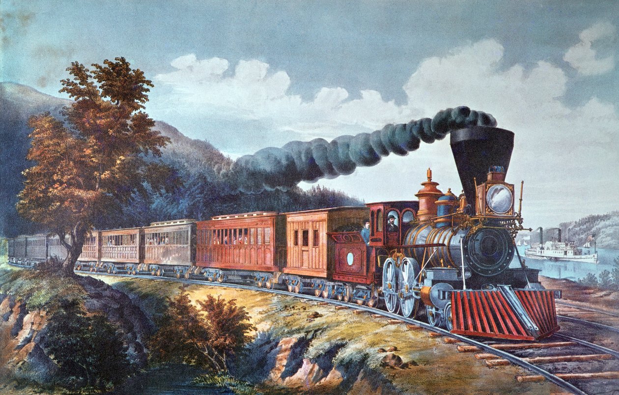 Treno American Express da Currier and Ives