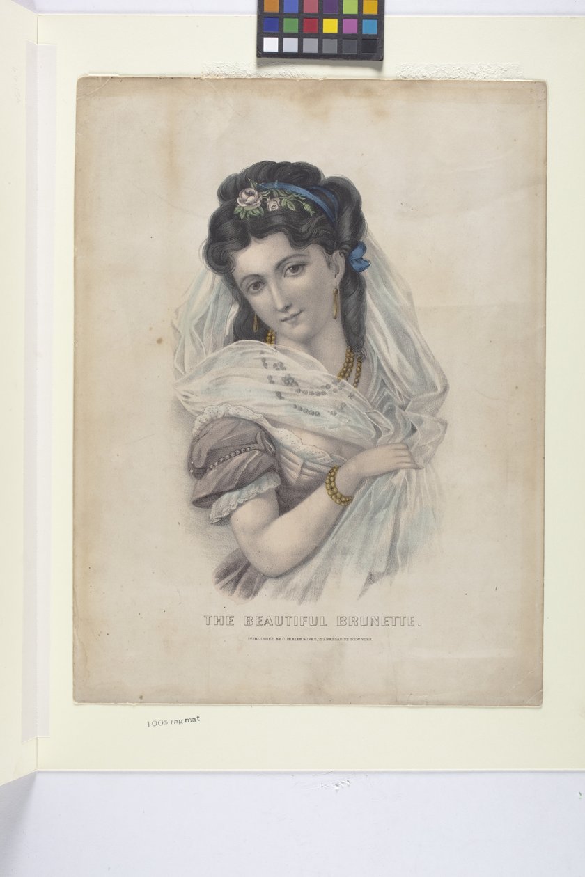 Bella bruna da N. and Ives J.M. (1824 95) Currier