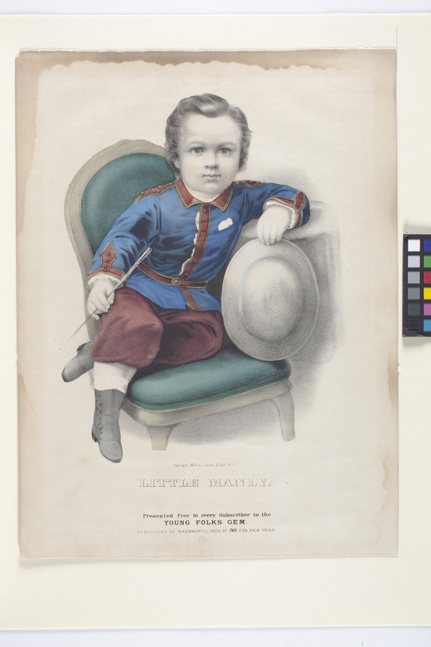 Little Manly da N. and Ives J.M. (1824 95) Currier