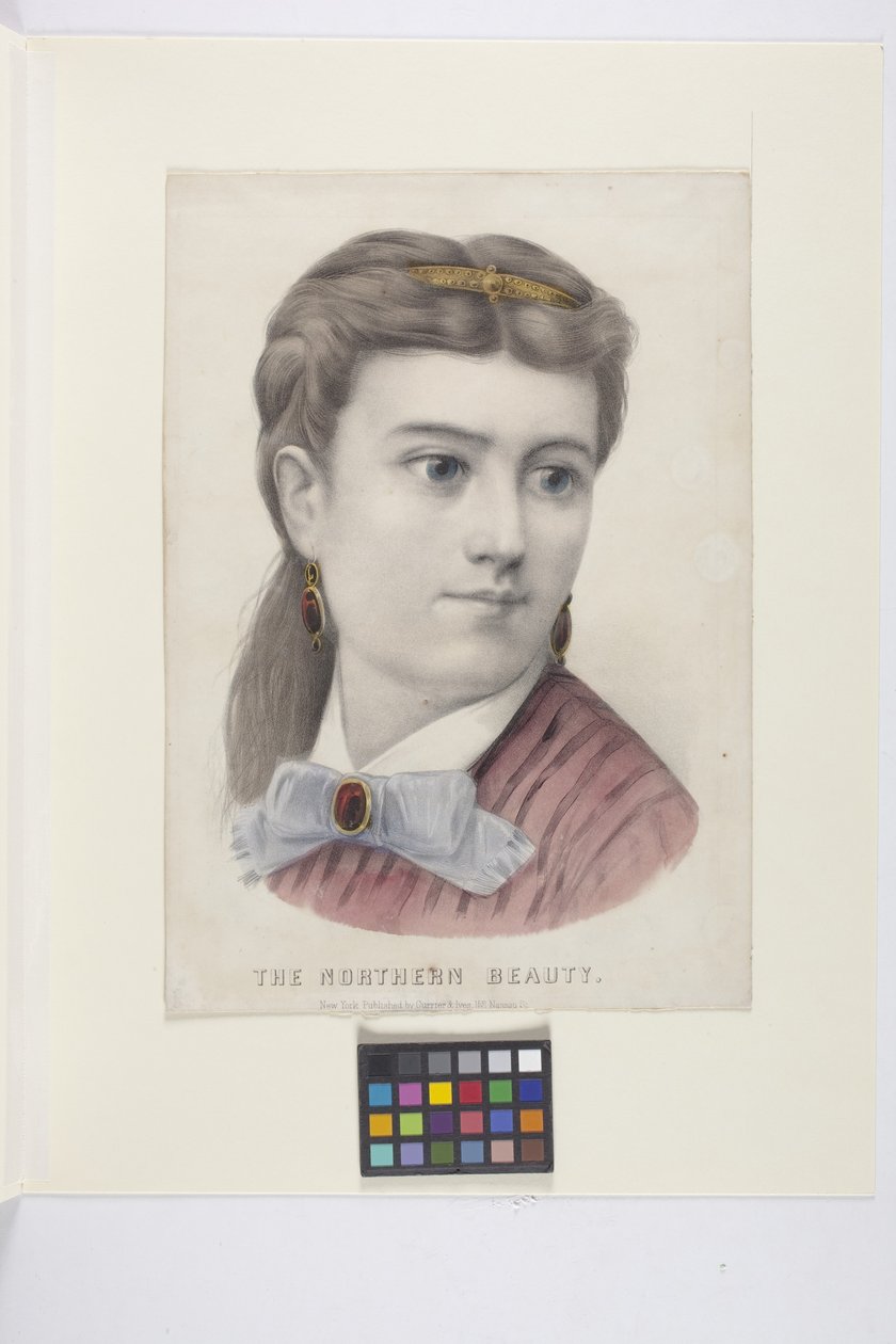 La bellezza del nord da N. and Ives J.M. (1824 95) Currier