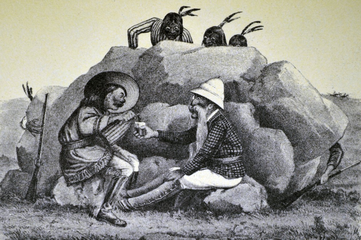 Un dandy ululante - Sul sentiero di guerra da N. and Ives, J.M. Currier