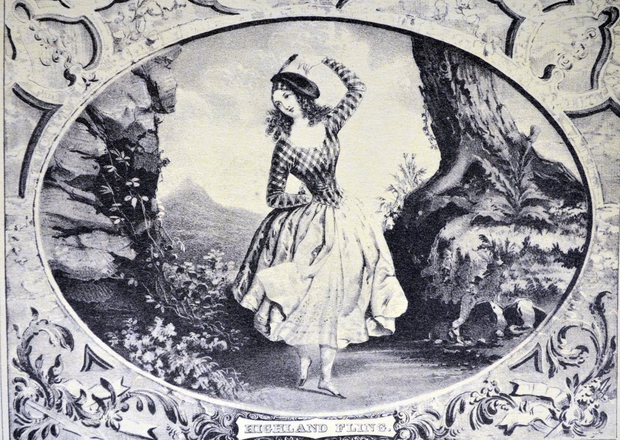 Highland Fling da N. and Ives, J.M. Currier
