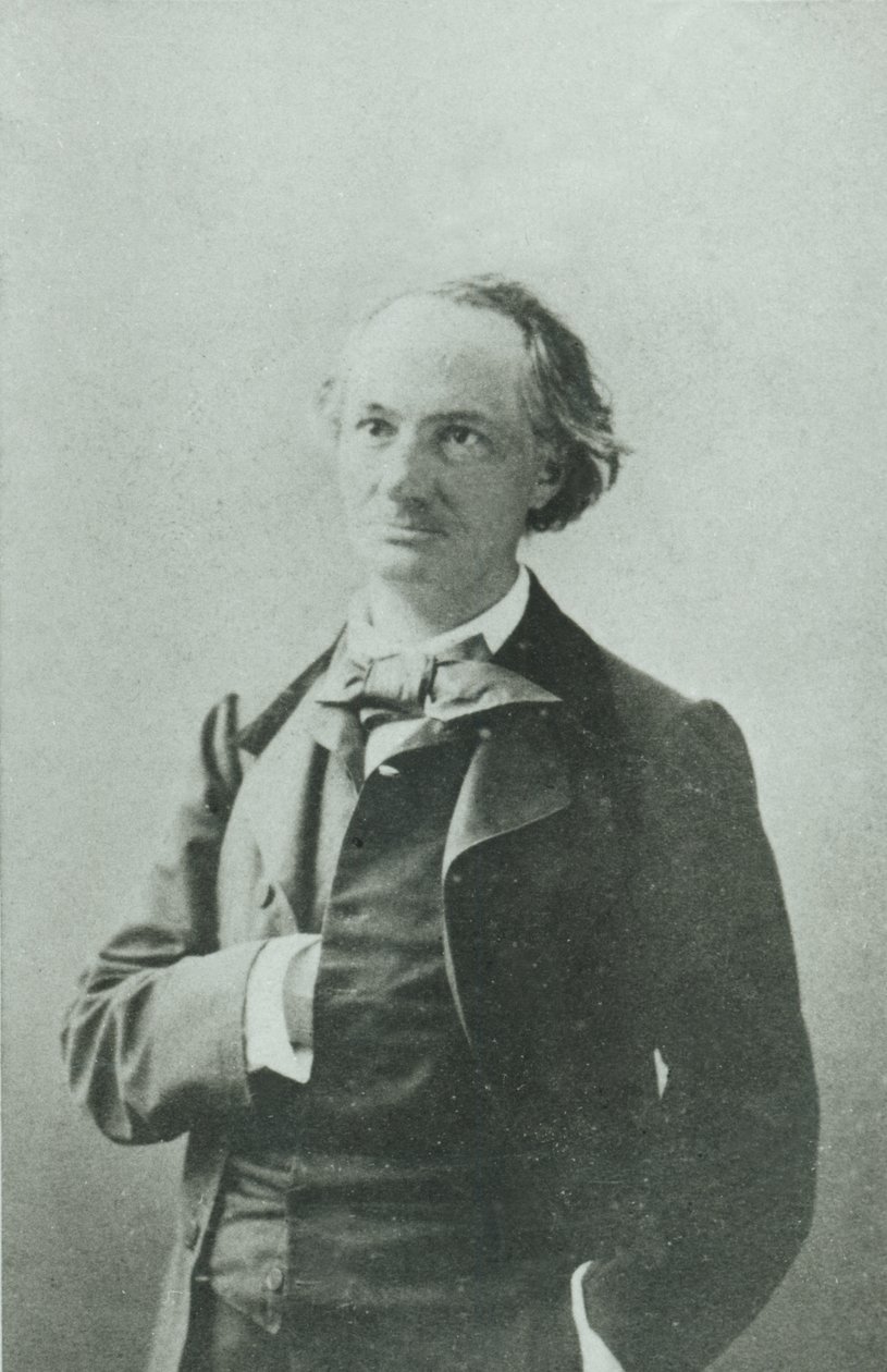 Charles Baudelaire (1821-67) da Nadar