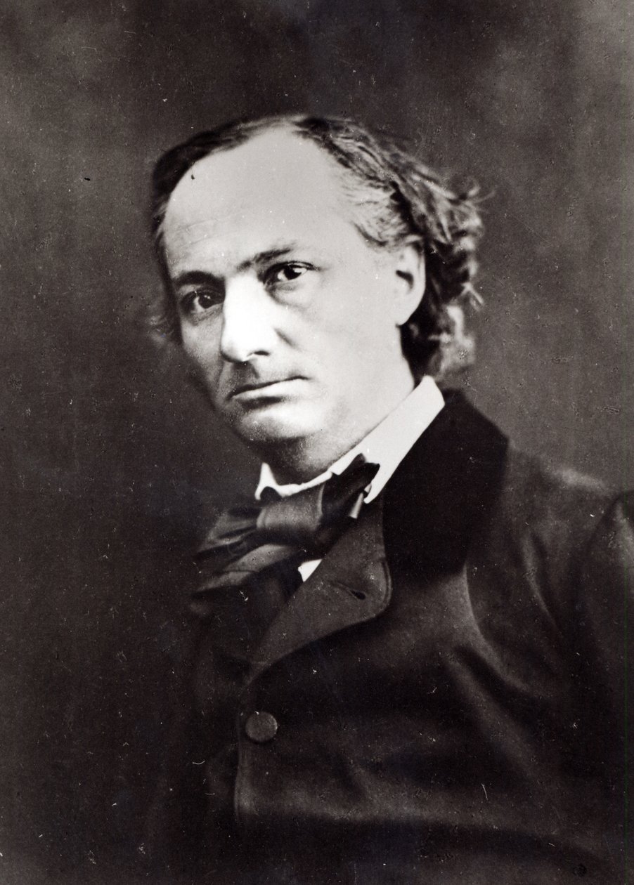 Charles Baudelaire (1821-67) da Nadar