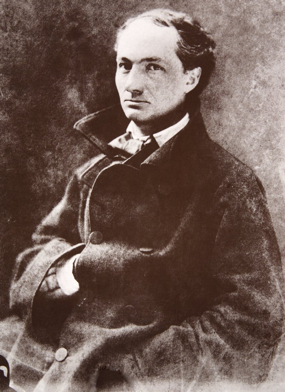 Charles Baudelaire, 1855 da Nadar