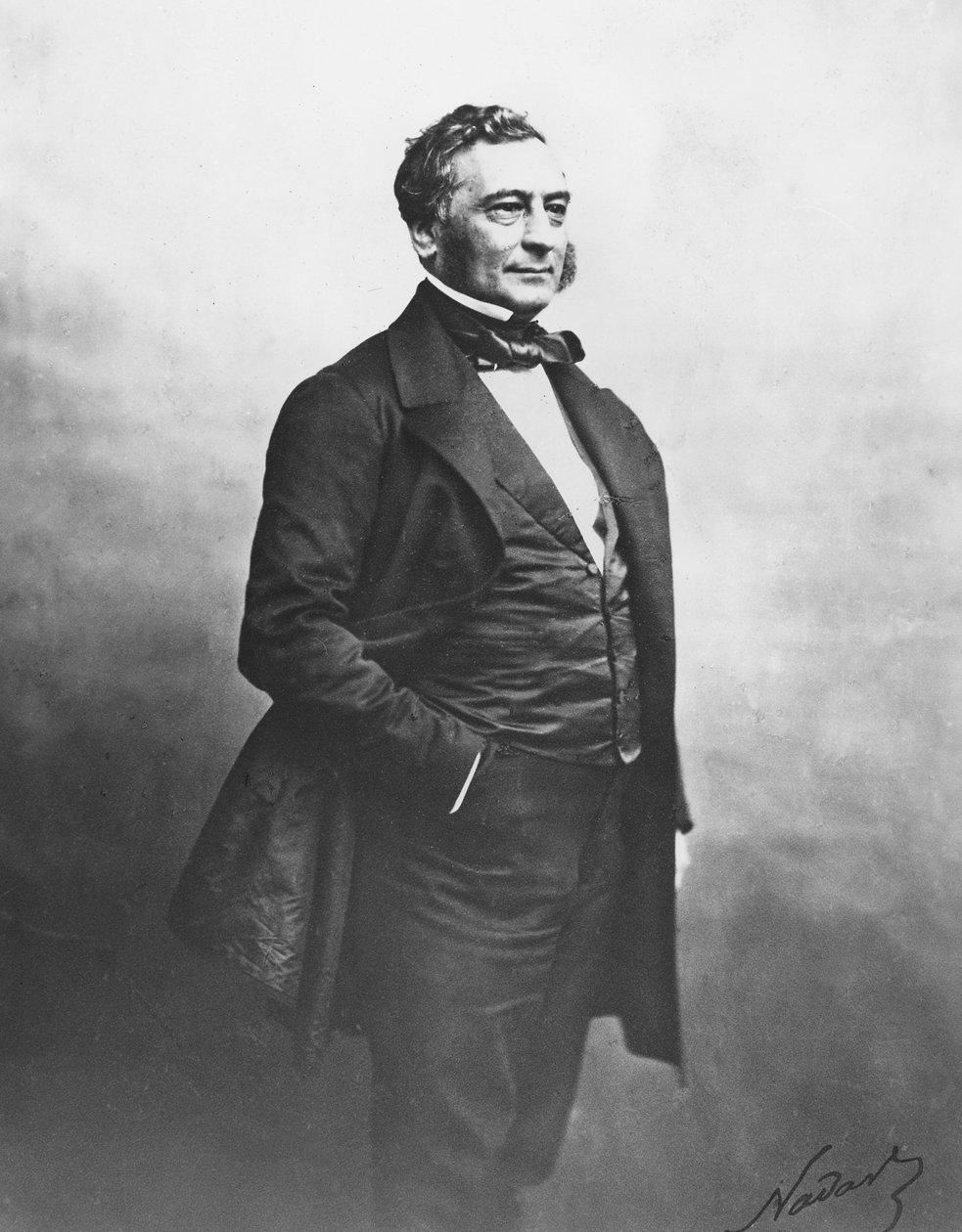 Ritratto di Isaac Pereire da Nadar