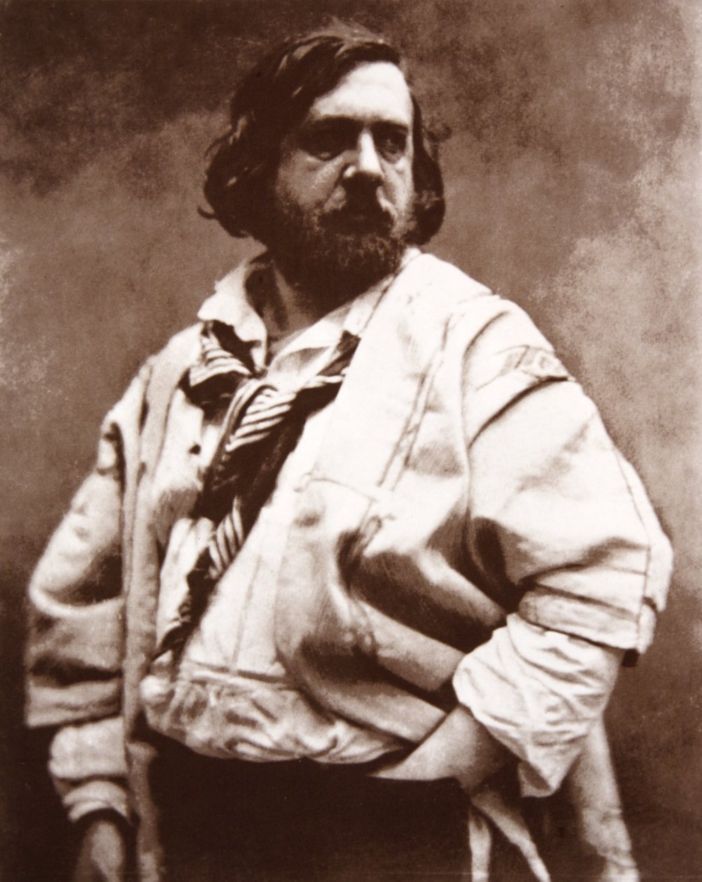 Theophile Gautier, 1855 (fotoincisione) da Nadar