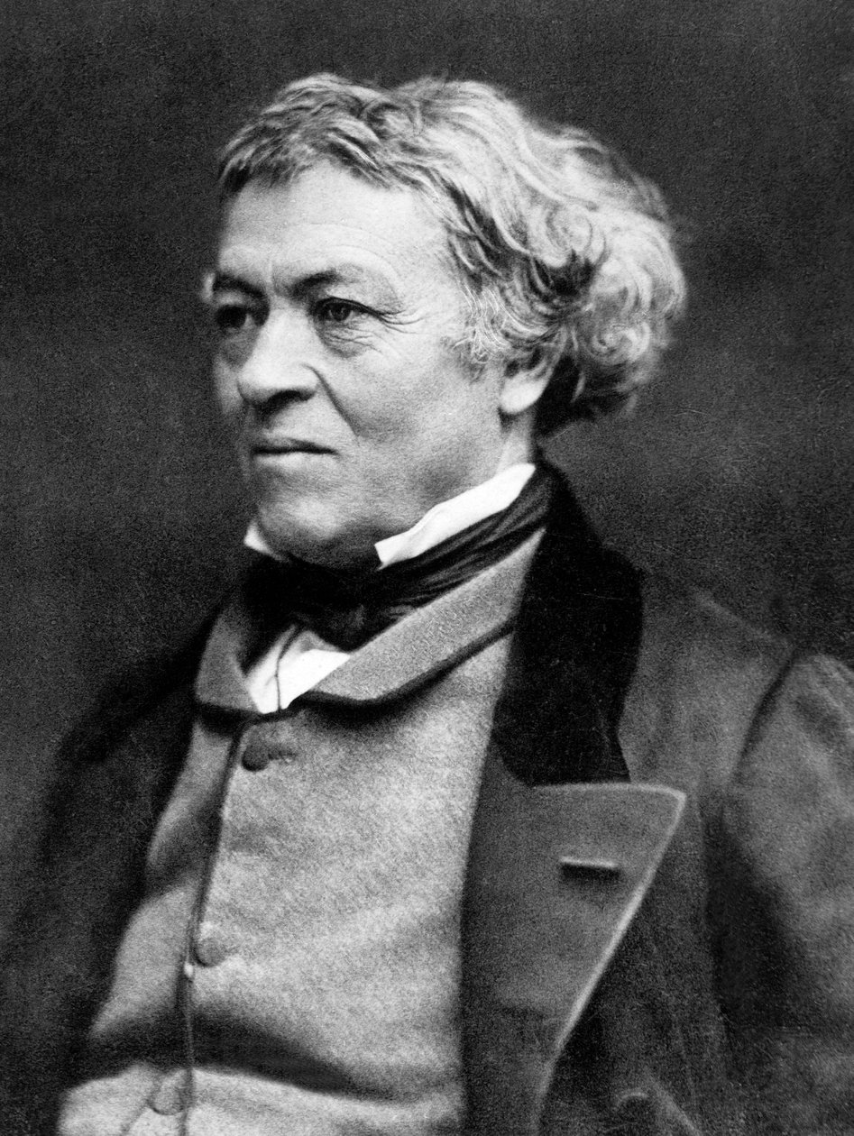 Jean-Baptiste Camille Corot (1796-1875) pittore francese, foto di Nadar, c. 1860 da Nadar