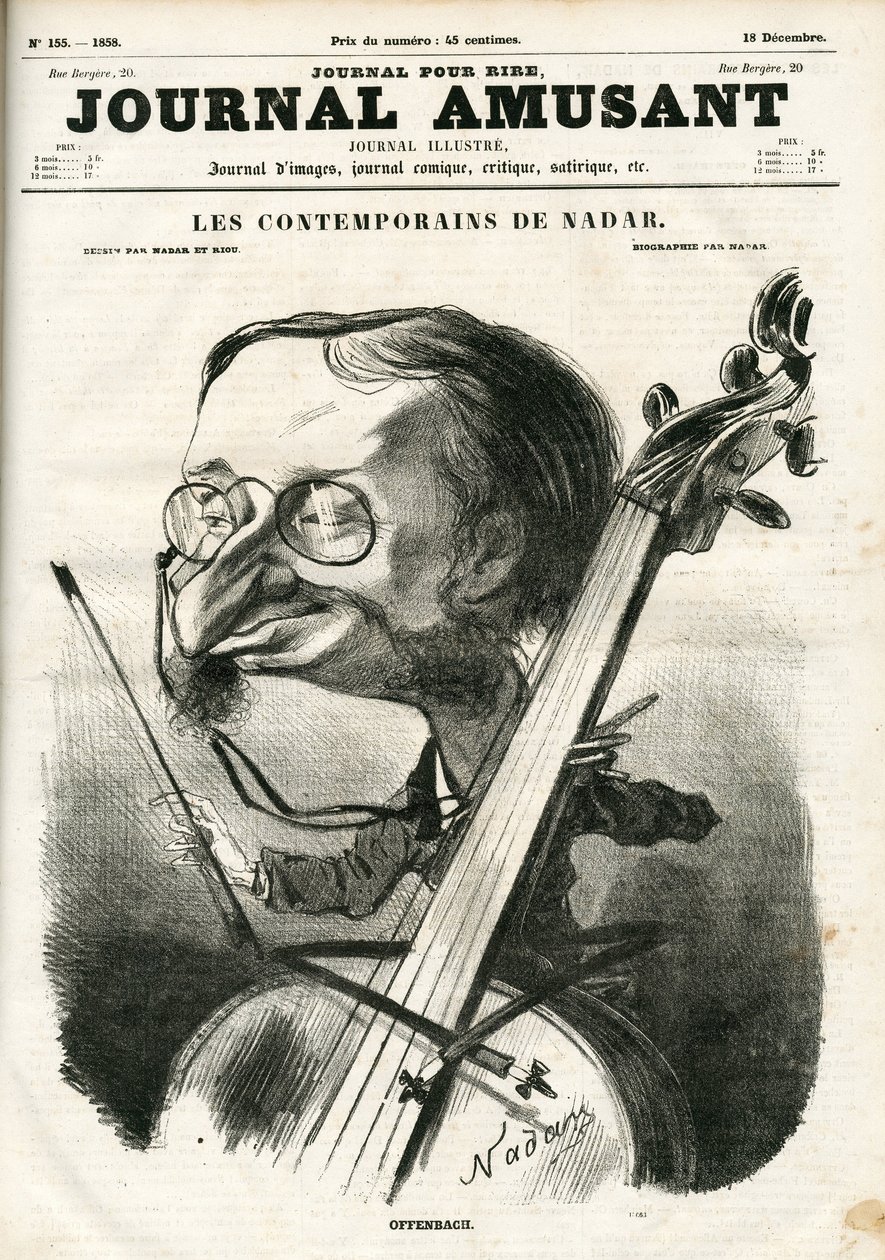 Copertina di The Fun Journal da Nadar