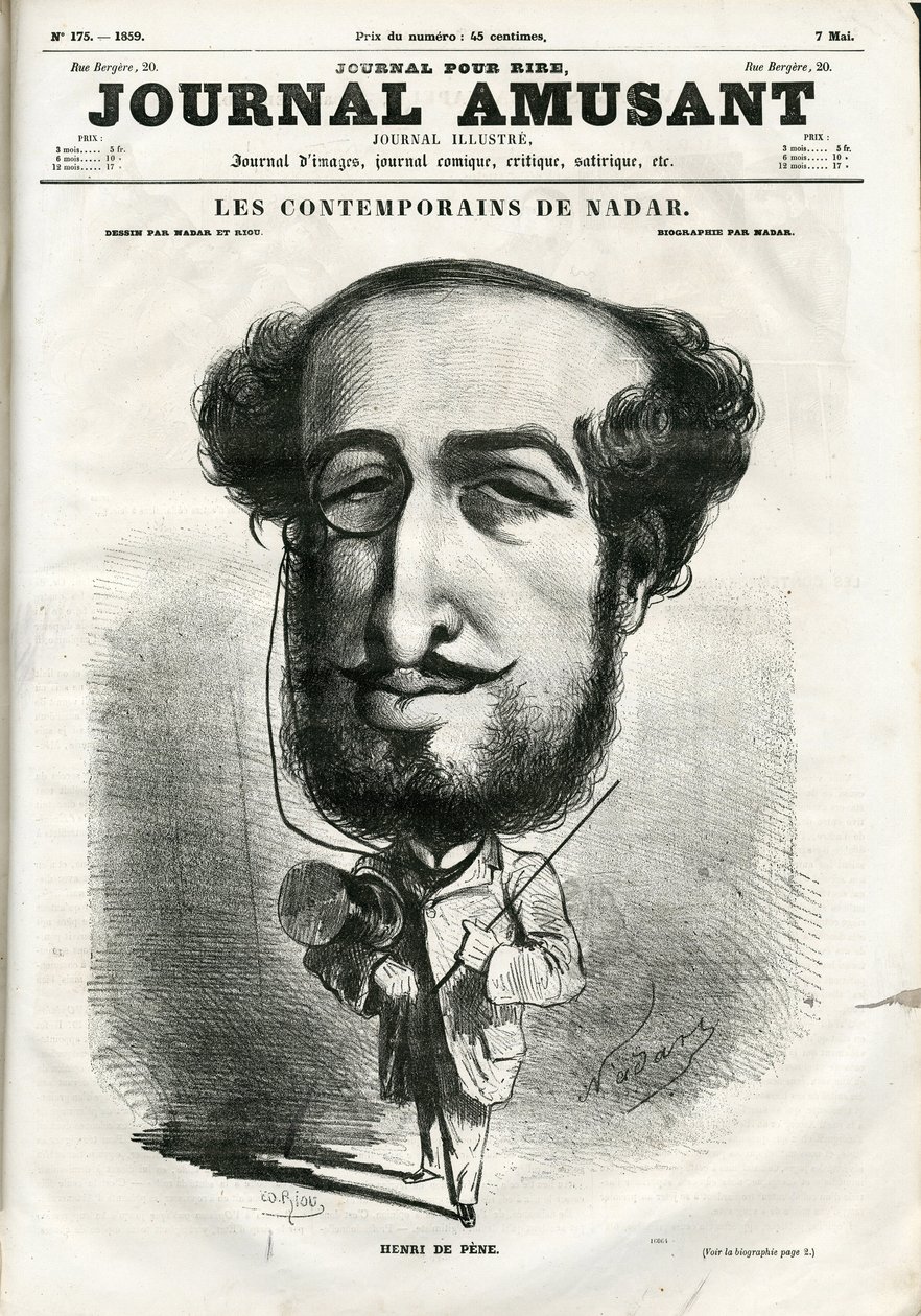 Copertina di The Fun Journal da Nadar