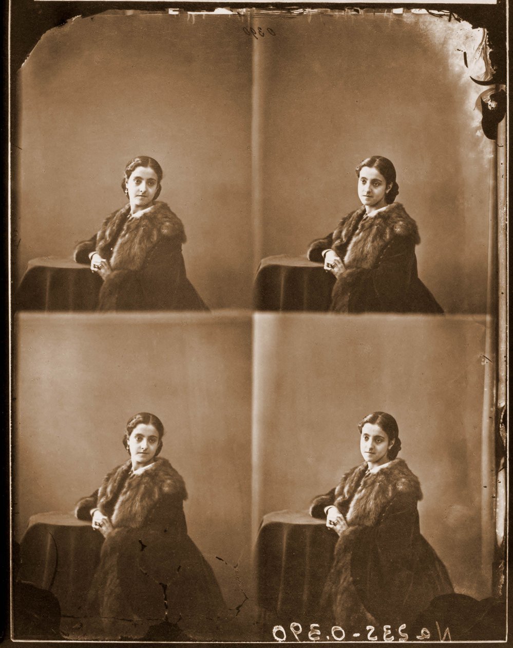 Ritratto di Adelina Patti, soprano da Nadar