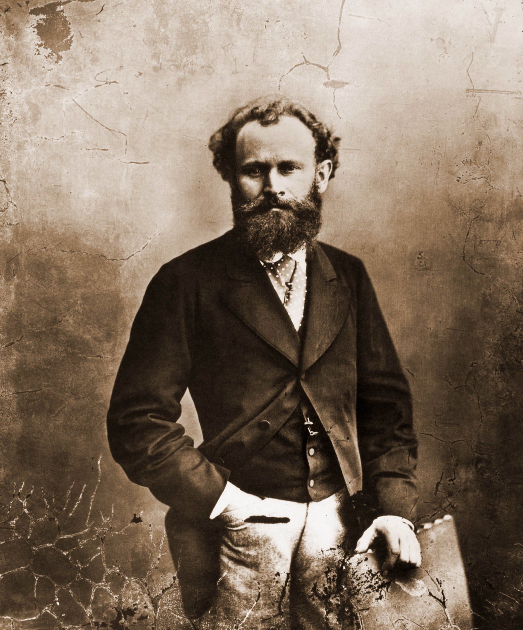 Ritratto di Édouard Manet, pittore 1832-1883 (foto) da Nadar