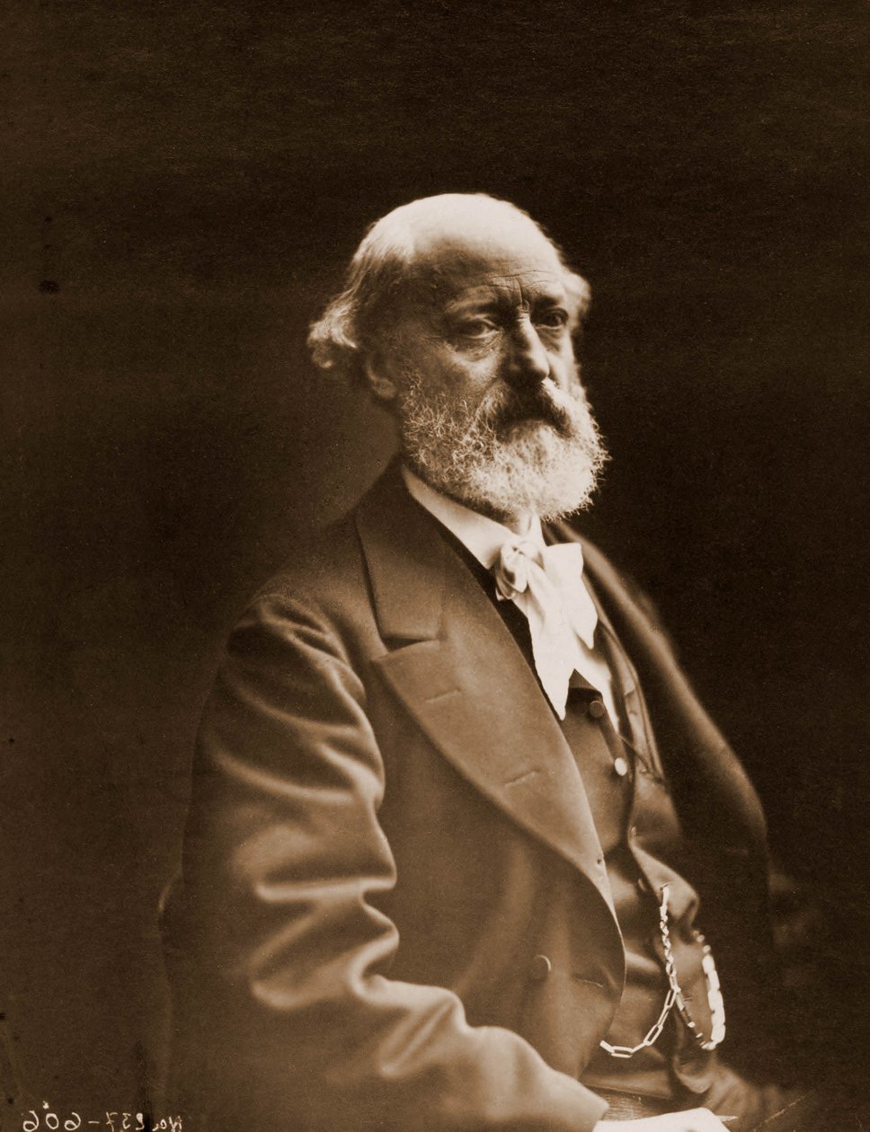 Ritratto di Eugène Viollet-le-Duc, architetto e acquerellista da Nadar