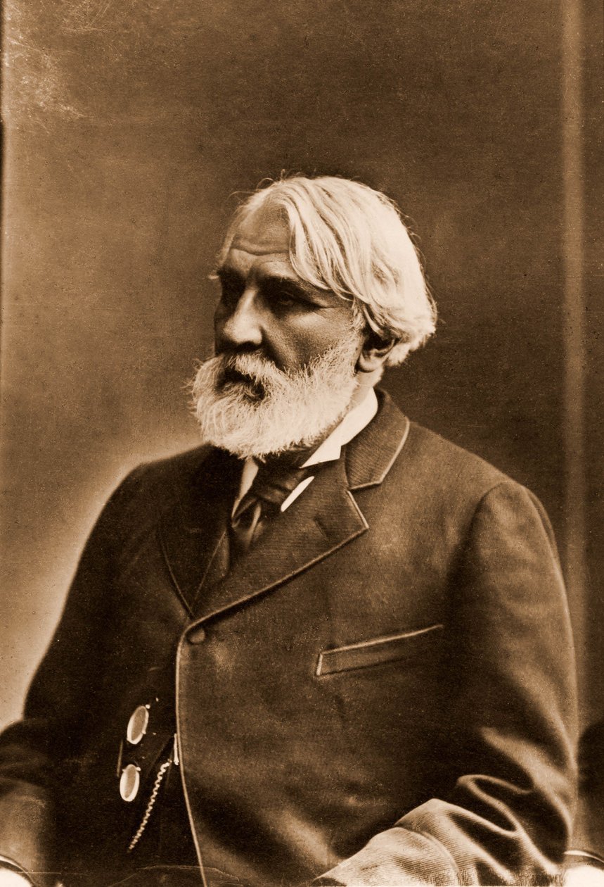 Ritratto di Ivan Turgenev da Nadar